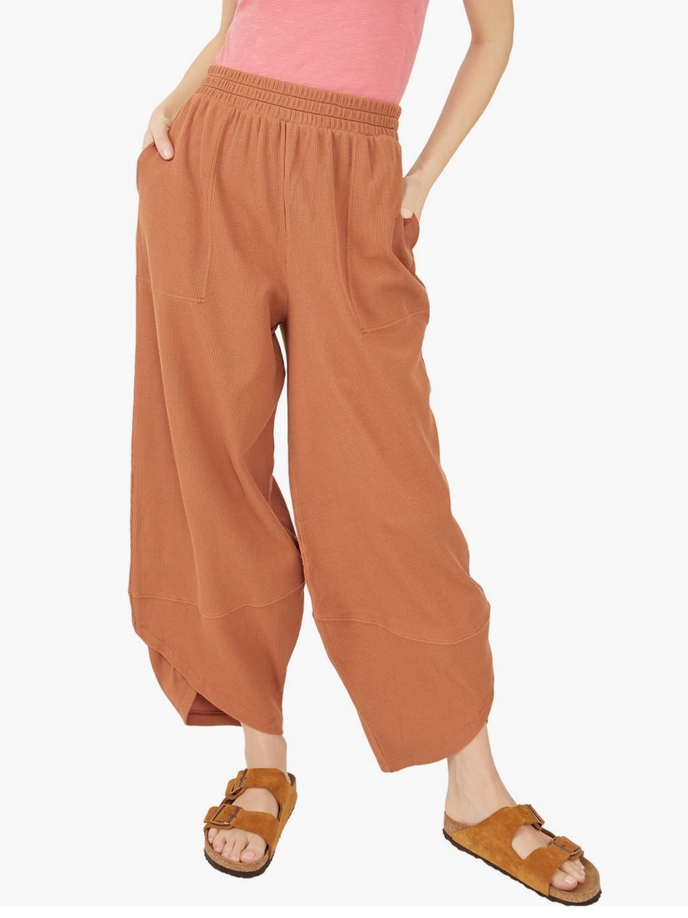 Free People Leo Knit wide leg  pants size small